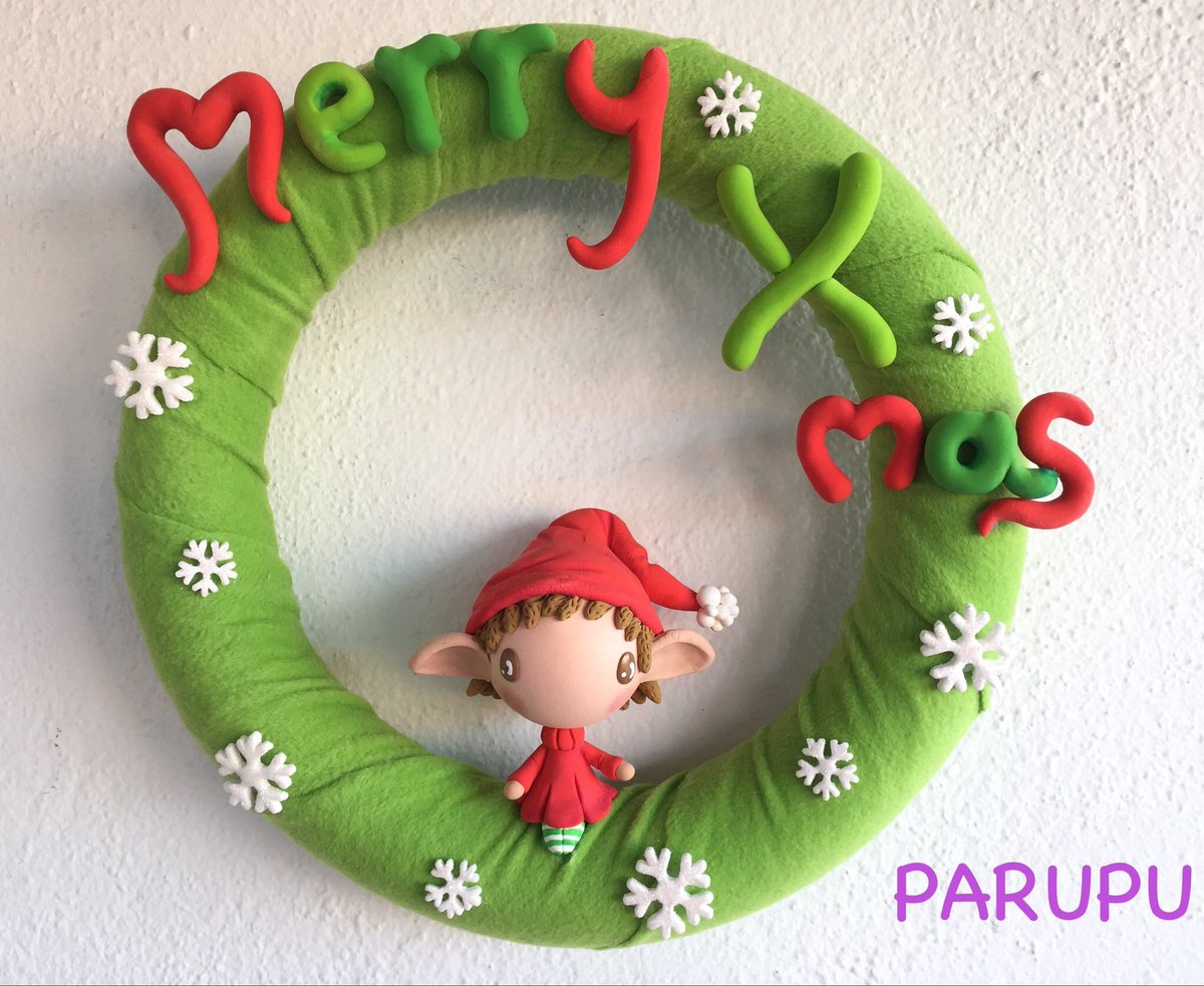 pa_ru_pu's tweet photo. Feliz navidad. Merry Christmas. #parupu #navidad #christmas #elf #duende #decoración #decoration #handmade #hechoamano #market #madrid https://t.co/PJo1qBYbbf