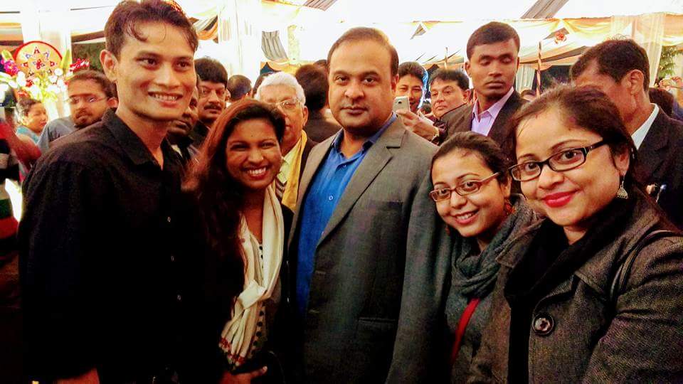 AMRITAGUHA's tweet photo. Big FM team with d most dynamic leader of Assam @himantabiswa https://t.co/3UERC84VTt