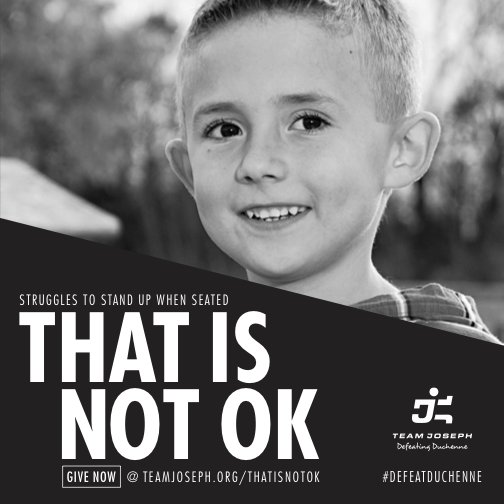 TeamJosephInfo's tweet photo. Our buddy Nathan has a tough time standing up when seated. #THATISNOTOK! Please GIVE at https://t.co/6QFSfLNzIh & help us #DefeatDuchenne. https://t.co/7semqDmVCs