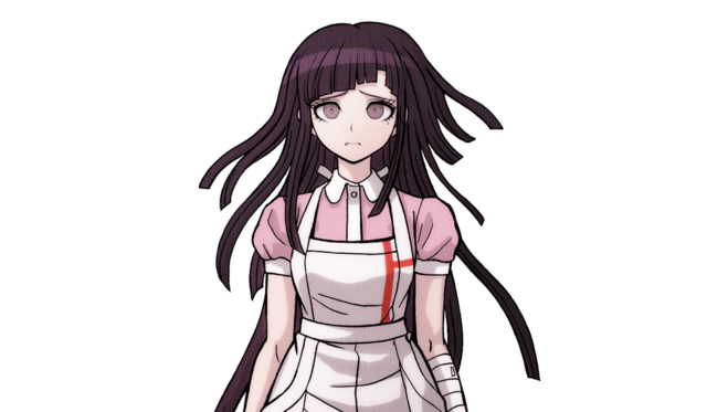 "U-Uhm... h-hello everyone..."

*She is not really expecting to get noticed by anyone so she just practises talking by herself.