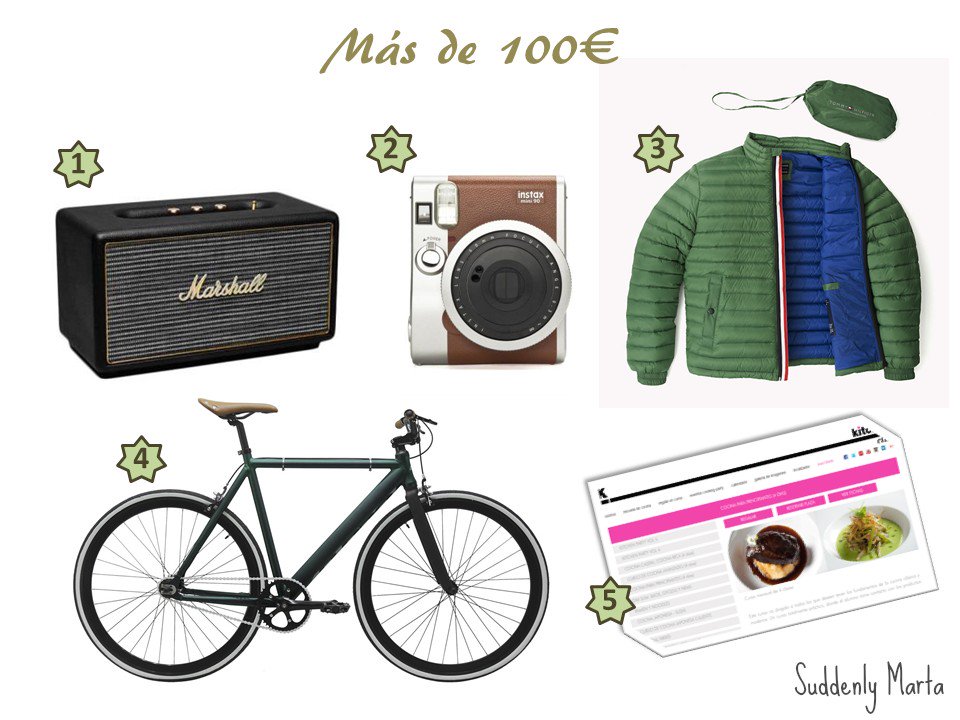 Y como broche final, propuestas de <a href="/MarshallHP/">MarshallHP</a>, <a href="/InstaxEs/">Instax Fujifilm España</a>, <a href="/TommyHilfiger/">Tommy Hilfiger</a>, <a href="/elcorteingles/">El Corte Inglés</a> y <a href="/KitchenClub/">Kitchen Club</a> ¿Ya has elegido regalo?