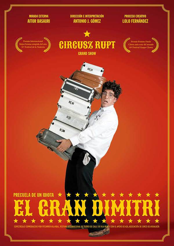 Circusz Rupt es el nuevo espectáculo clown de <a href="/ciagrandimitri/">El Gran Dimitri</a> con humor absurdo y escenas clásicas en <a href="/teatrolara/">Teatro Lara</a> entradium.com/entradas/el-gr…