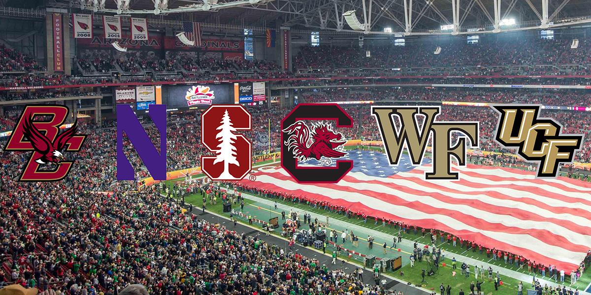 NCAA's tweet photo. DYK? There are six bowl teams with a Graduation Success Rate of at least 90%. https://t.co/aWxaZ83bJ5