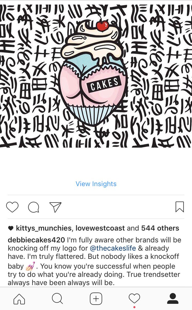 L1LDebbie's tweet photo. I didn't rush @TheCakeslife because I want quality. Quality branding &amp; products do not grow over night. https://t.co/RcjUZ5zVyv