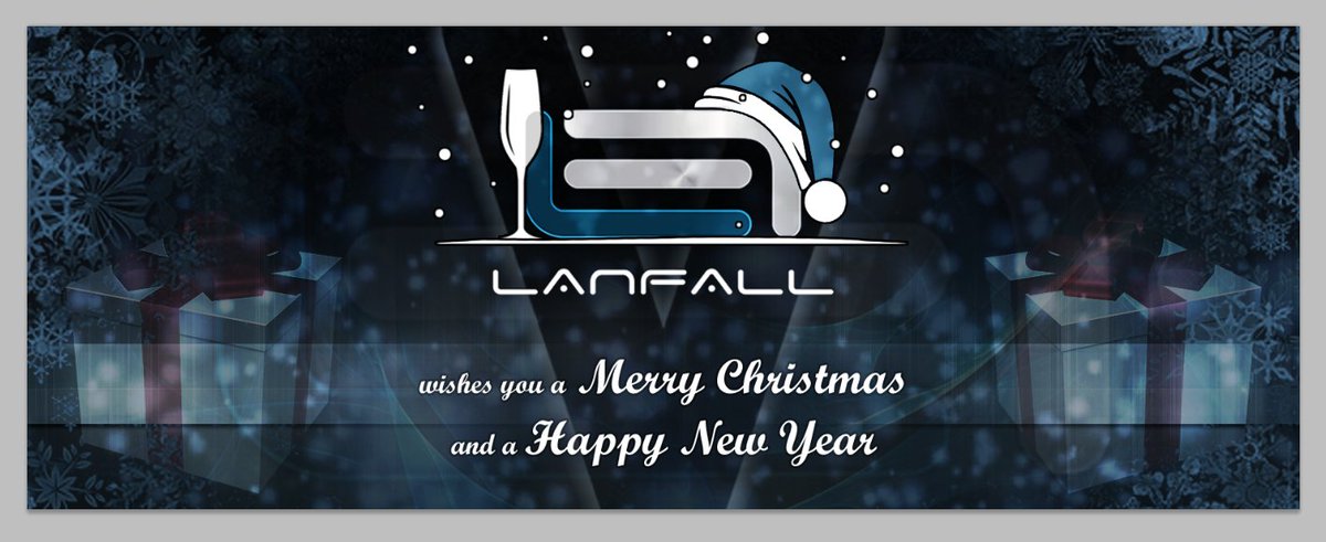 lanfall's tweet image. The best wishes to all of you from the Lanfall crew. We hope to see you in 2017! #lanfall #lanfallv5 #happyholidays