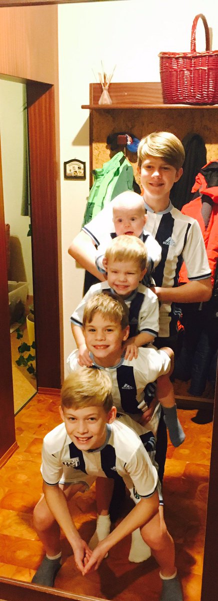 Scharns33's tweet photo. Come on the Baggies! Best Christmas wishes from Austria! https://t.co/DLbJM407gJ
