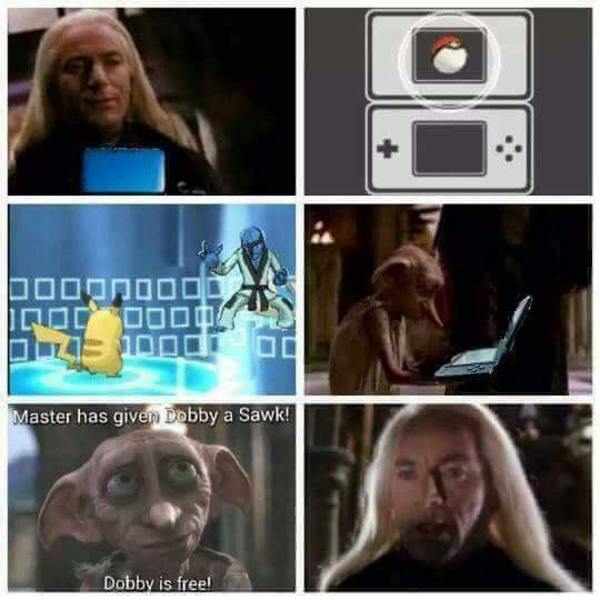 NoFearFrogadier's tweet image. This is so funny. #HarryPotter and #Pokemon