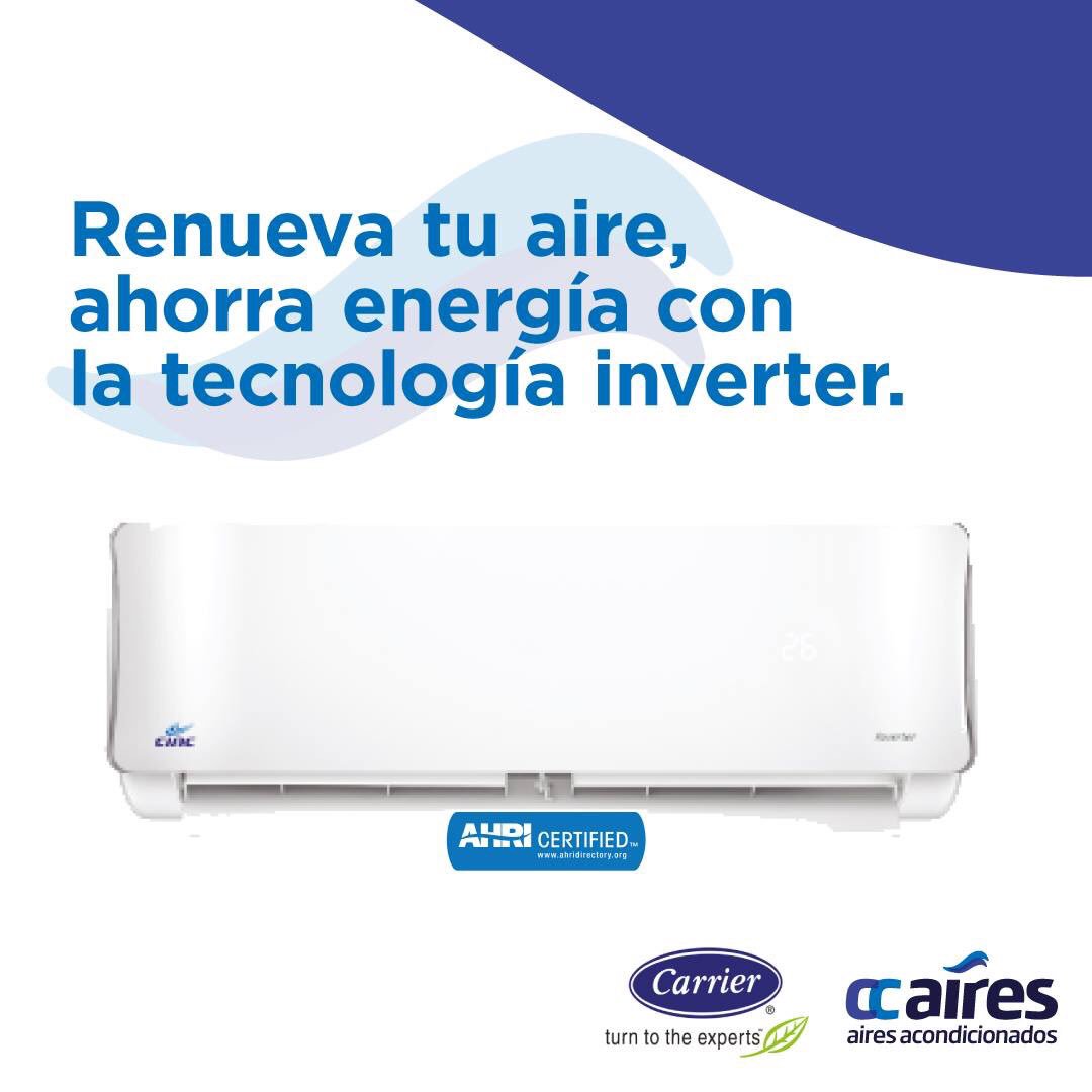 CCAiresSAS's tweet photo. Es hora de ahorrar energía con tecnología INVERTER.
 
Correo electrónico: info@ccaires.com
Teléfono: 3788111 https://t.co/EE36J3QI6e