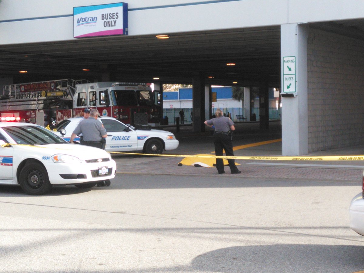 Person apparently jumped to their death from 7-story parking garage across from Ocean Center in Daytona