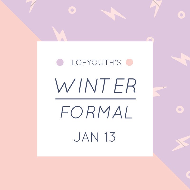 lofyouth's tweet photo. Hey y'all! We will be hosting our Winter Formal on January 13th! Bring your friends! and REMINDER: Sell those chocolates! https://t.co/Tp6nwsGJJY