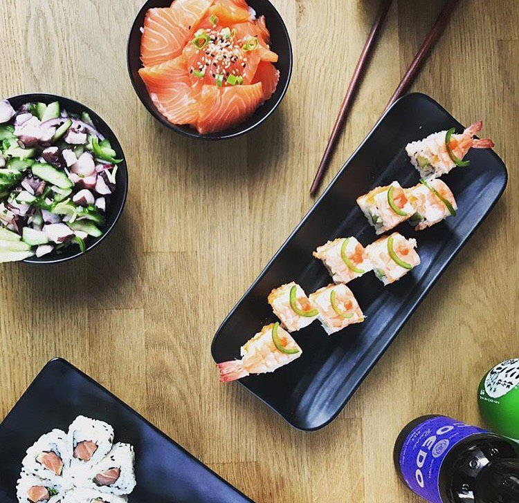 COEDO_USA's tweet photo. Ruri, our smooth pilsner, pairs perfectly with sushi and seafood | #craftbeer #coedo #beerbeautiful https://t.co/6khJLNE9KL