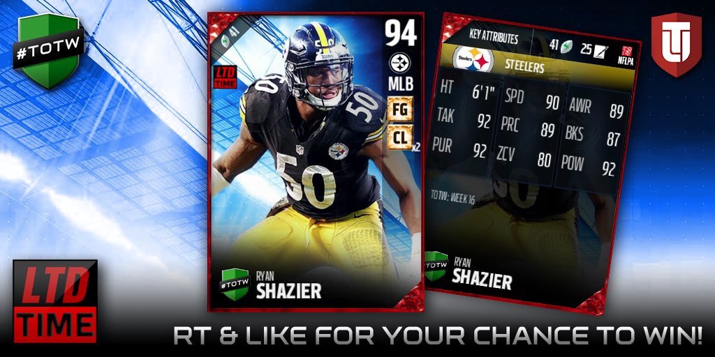 EAMaddenNFL's tweet image. #TOTW