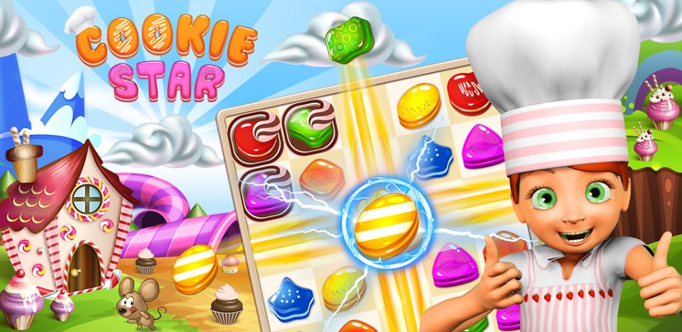 AtdSmart's tweet photo. We added new Campaign mode into Cookie Star.
Update and enjoy the game now:
https://t.co/YpNZ2tIXzT
#gamedev #indiedev #indiegame https://t.co/vsJlM2GMX8