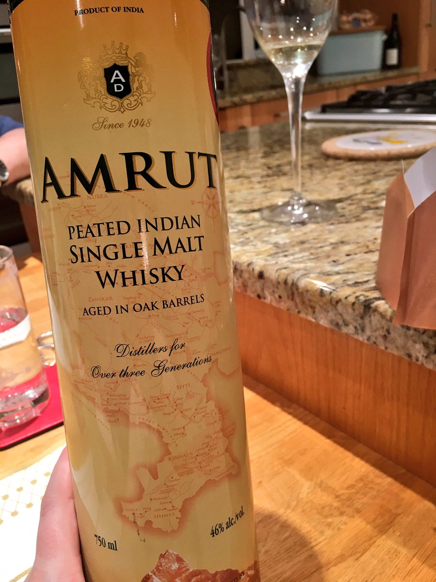 Think I've found a whiskey I might enjoy 😍😳 #Amrut <a href="/Amrutsinglemalt/">Amrut</a>