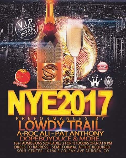 dominickwilson7's tweet photo. Come through to the soulcenter Newyears eve and see @ArocAli21 @LowdyTrail and @PatAnthonyMusic dress to impress https://t.co/BtySp3fV9K