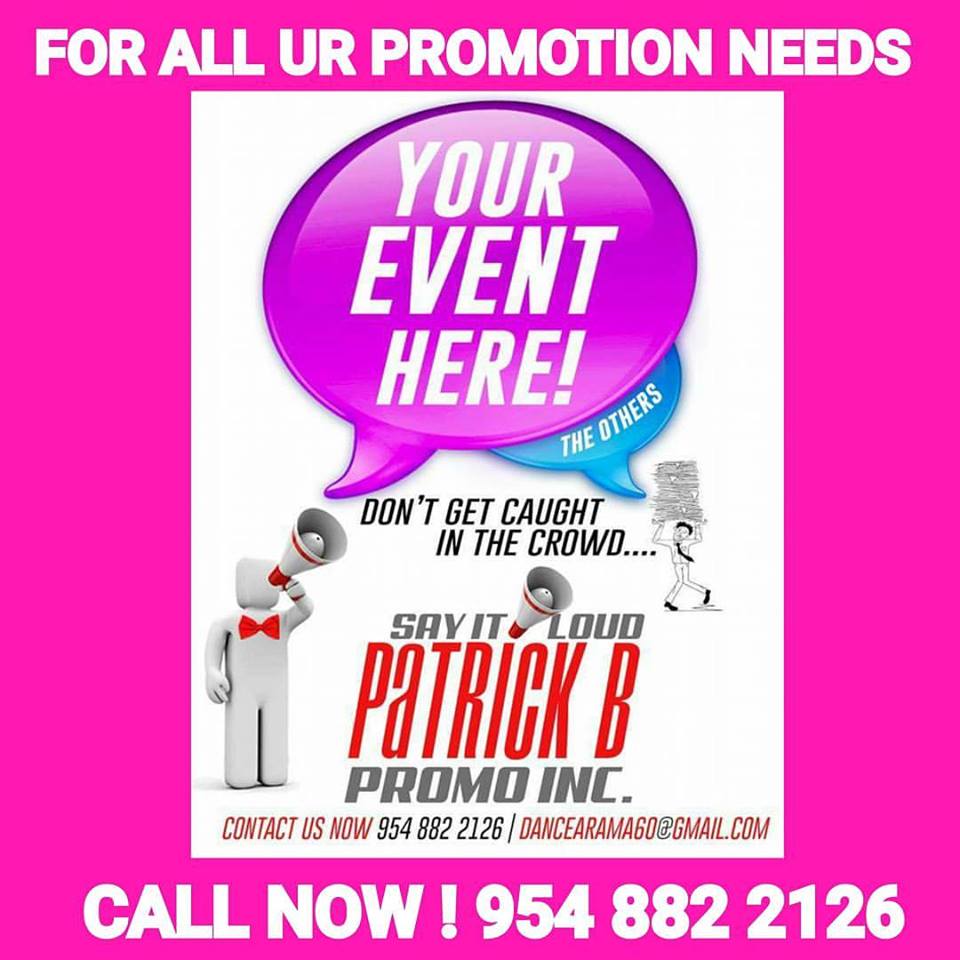 dancearama60's tweet photo. FOR THE BEST IN PROMOTIONS LINK PATRICKB'S PROMOTION INC https://t.co/MBe3OkcbOm