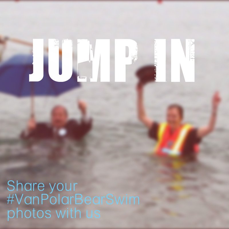 CityofVancouver's tweet photo. .@ParkBoard invites you to join thousands of Vancouverites on Jan 1 for the annual #VanPolarBearSwim https://t.co/Vx8vfvd127 https://t.co/x0ORQNuOop