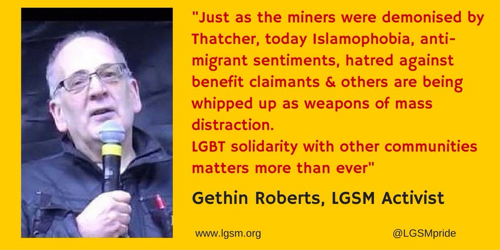 LGSMpride's tweet image. PRIDE ON NOW! The real life Gethin Roberts on solidarity &amp;amp; unity - now more than ever! #unity #solidarityforever