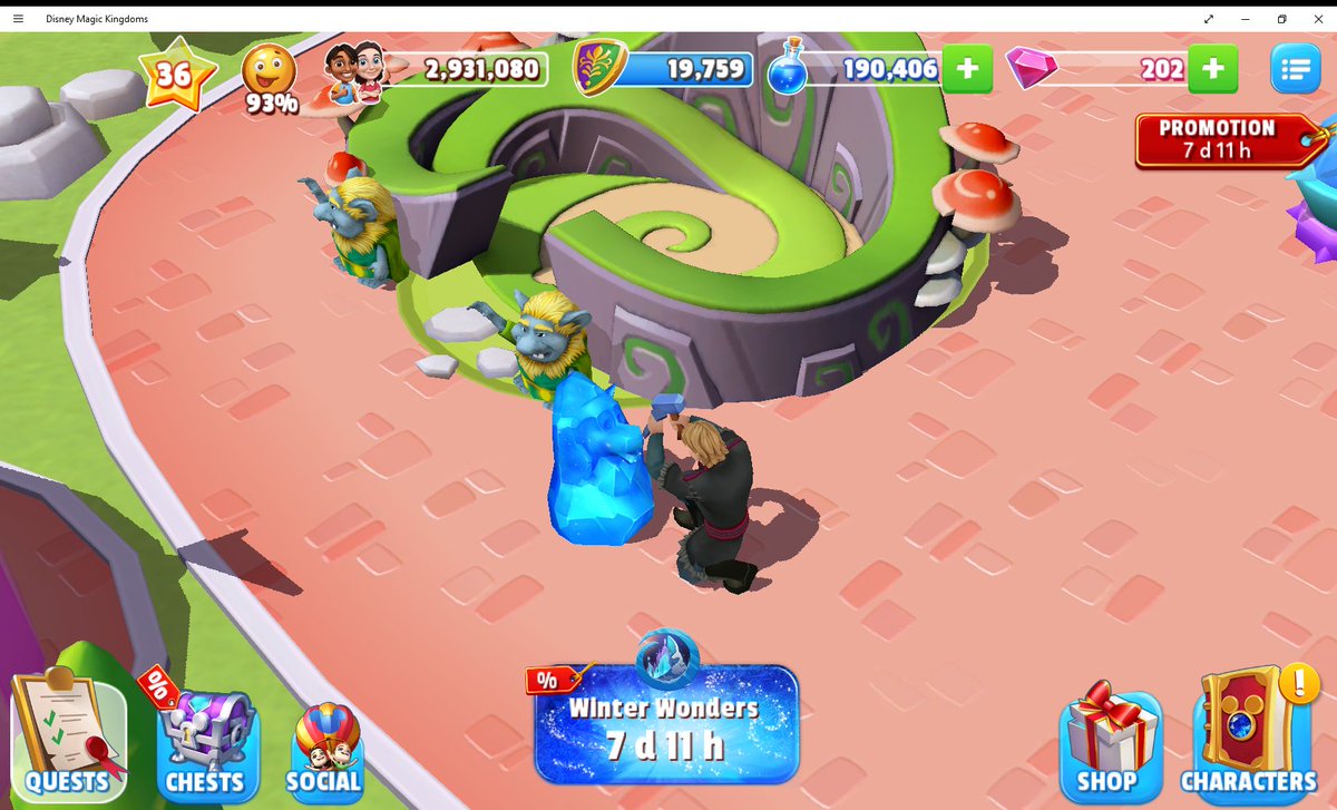 bullfrog117's tweet photo. Kristoff continues work on his family's Christmas card...er....sculpture. #IceIsMyLifeContest @DisneyMKingdoms https://t.co/MjSmuQywC9