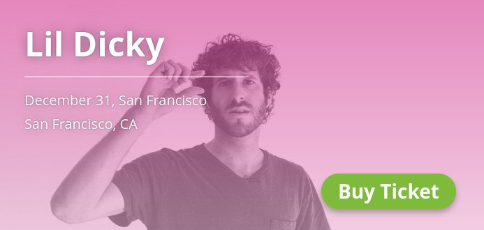 concertsSF's tweet photo. 🎵 @lildickytweets coming to San Francisco on Dec 31. Grab the tickets! 👉 https://t.co/XxlCjgsLKn https://t.co/YLvxZeNqav