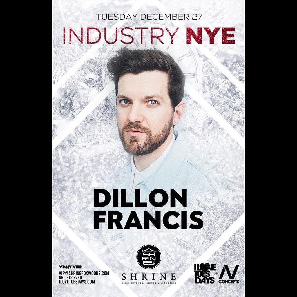 kreamgroup's tweet photo. ⭐️Start your New Year celebrations with @dillonfrancis TOMORROW December 27 at @shrinefoxw… https://t.co/znGqXdOLt2 https://t.co/8k3D41Ab0A
