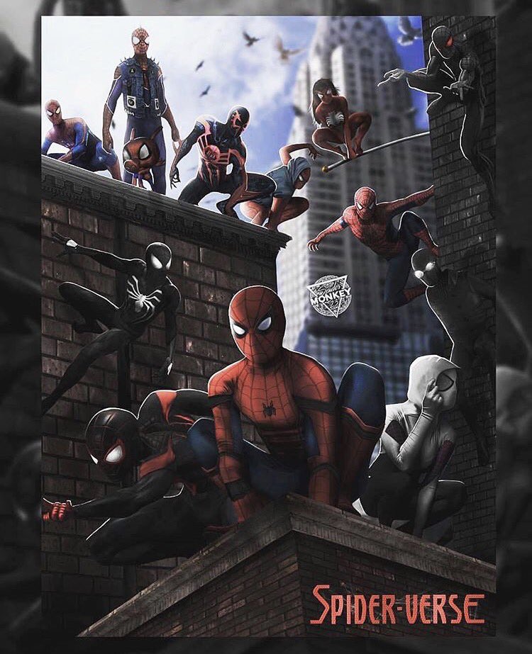 2002Manolo's tweet photo. #SpiderVerse #SpiderManHomecoming #TomHolland #AndrewGarfield #TobeyMaguire #MarvelComics #MarvelStudios https://t.co/Xkfwx2T9HF