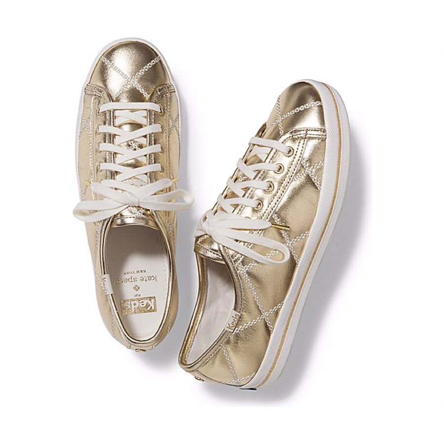 Keds x Kate Spade Kickstart Quilted Leather
in Gold
Rp1.499.000
DM/LINE @LMC1977J (using @)