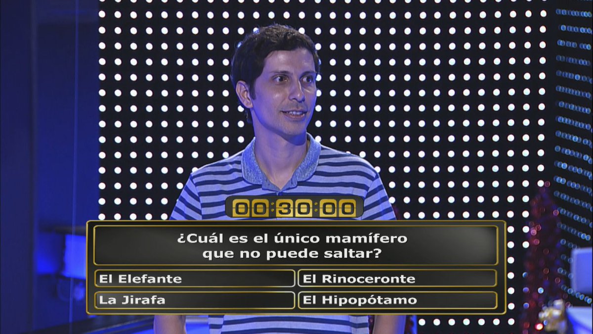 EscapeParaguay's tweet photo. ¡Seguimos ya con la tercera pregunta de esta noche! 👏😃 ¡Y la pregunta por treinta segundos dentro de la jaula es la siguiente! https://t.co/3u4IRVsmYD