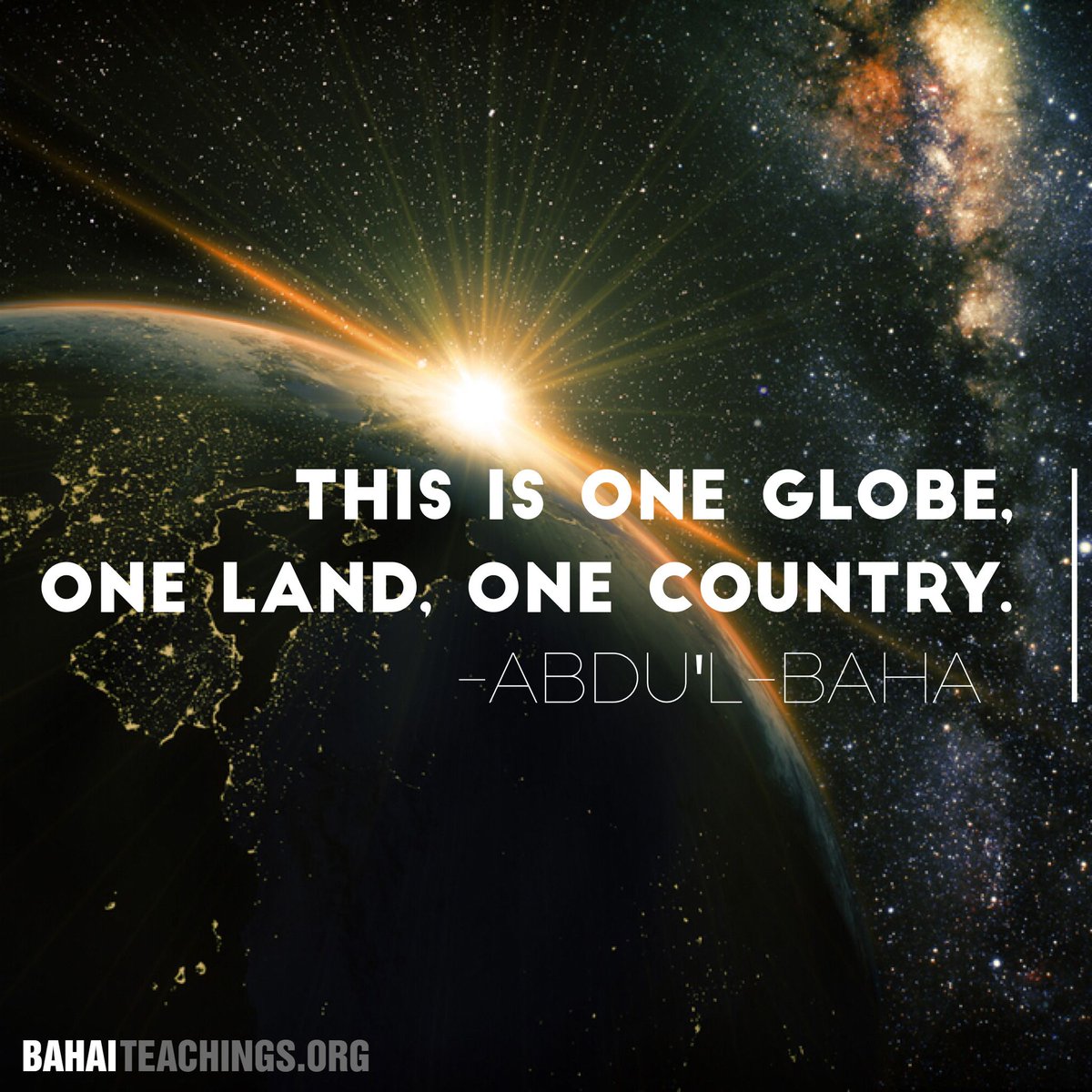Bahai_Teachings's tweet photo. #AbdulBaha #Bahai #Globe #OnePlanet

Read More: https://t.co/KvndKwg6QR https://t.co/rdLRbEMz7y