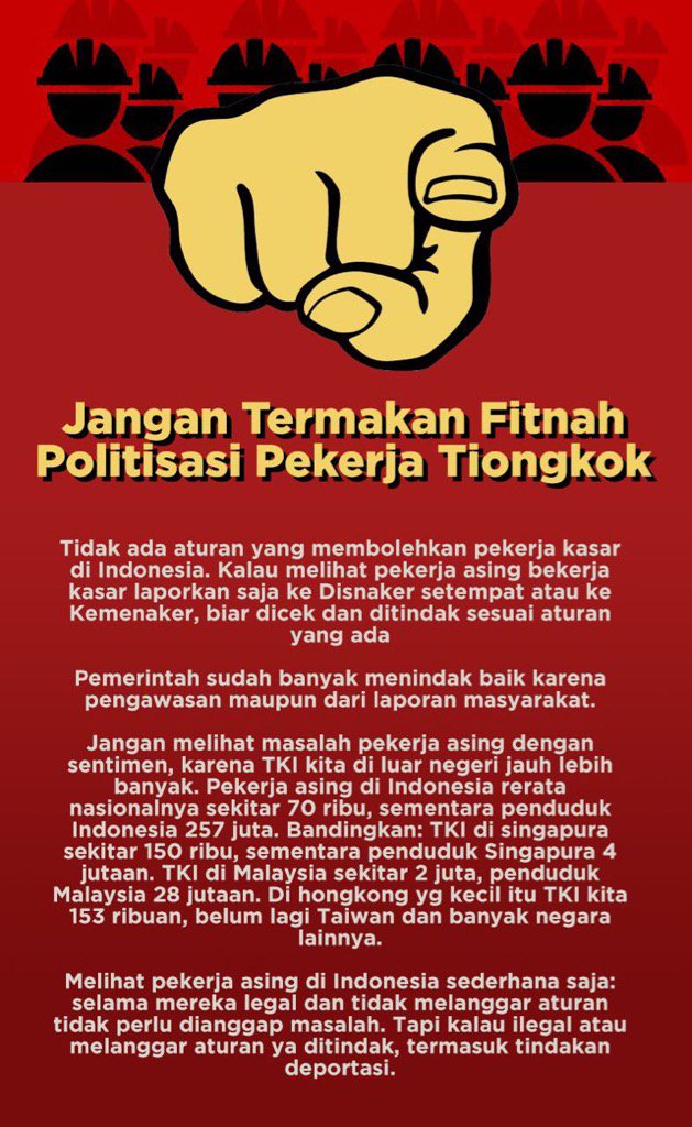 Fitnah itu mulai jelas arahnya: menciptakan kerusuhan/krisis, penggeseran kekuasaan, retaknya NKRI.