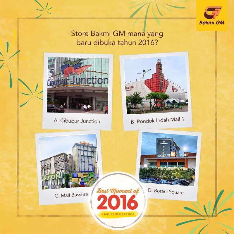 Jawab pertanyaan pada gambar ini dan tweet jawabanmu dengan mention <a href="/BakmiGM/">Bakmi GM</a> dan gunakan hashtag #SatukanSelera2016