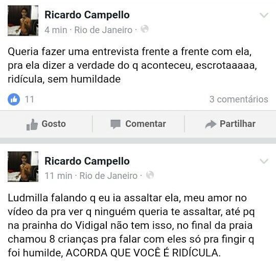 dcinhu's tweet photo. o moço que pediu foto com ludmilla (katia) postou no facebook, a exposição não para https://t.co/wzFvr8arDz