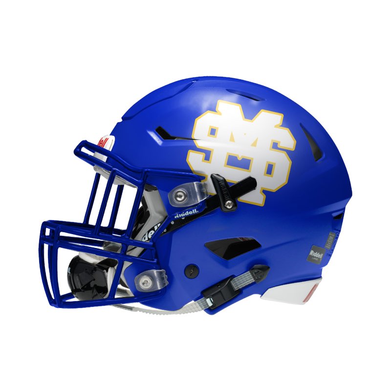 TheGCConference's tweet image. FOOTBALL HELMET: St. Martin Yellow Jackets Primary.