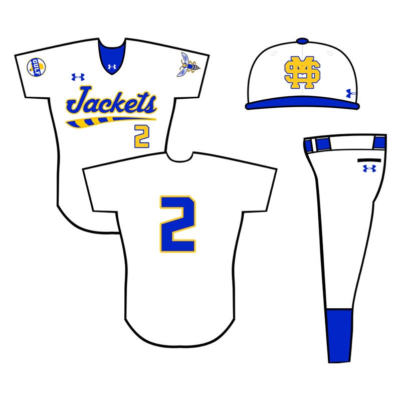 TheGCConference's tweet image. UNIFORM UPDATE: St. Martin Baseball.
