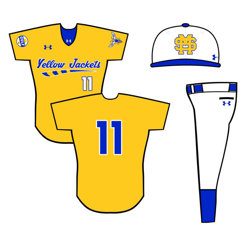 TheGCConference's tweet image. UNIFORM UPDATE: St. Martin Baseball.