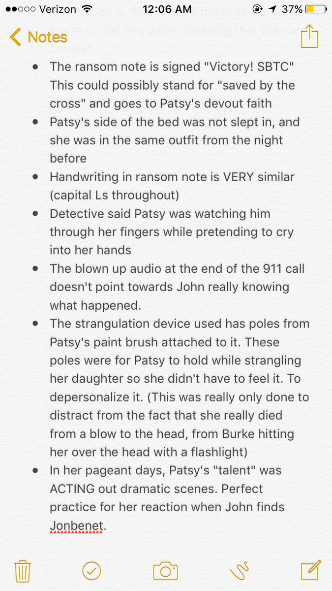 hannahc0ll's tweet image. Alright y&apos;all. After hours and hours of my own investigation over the past few months, here is my theory on who killed Jonbenet Ramsey: