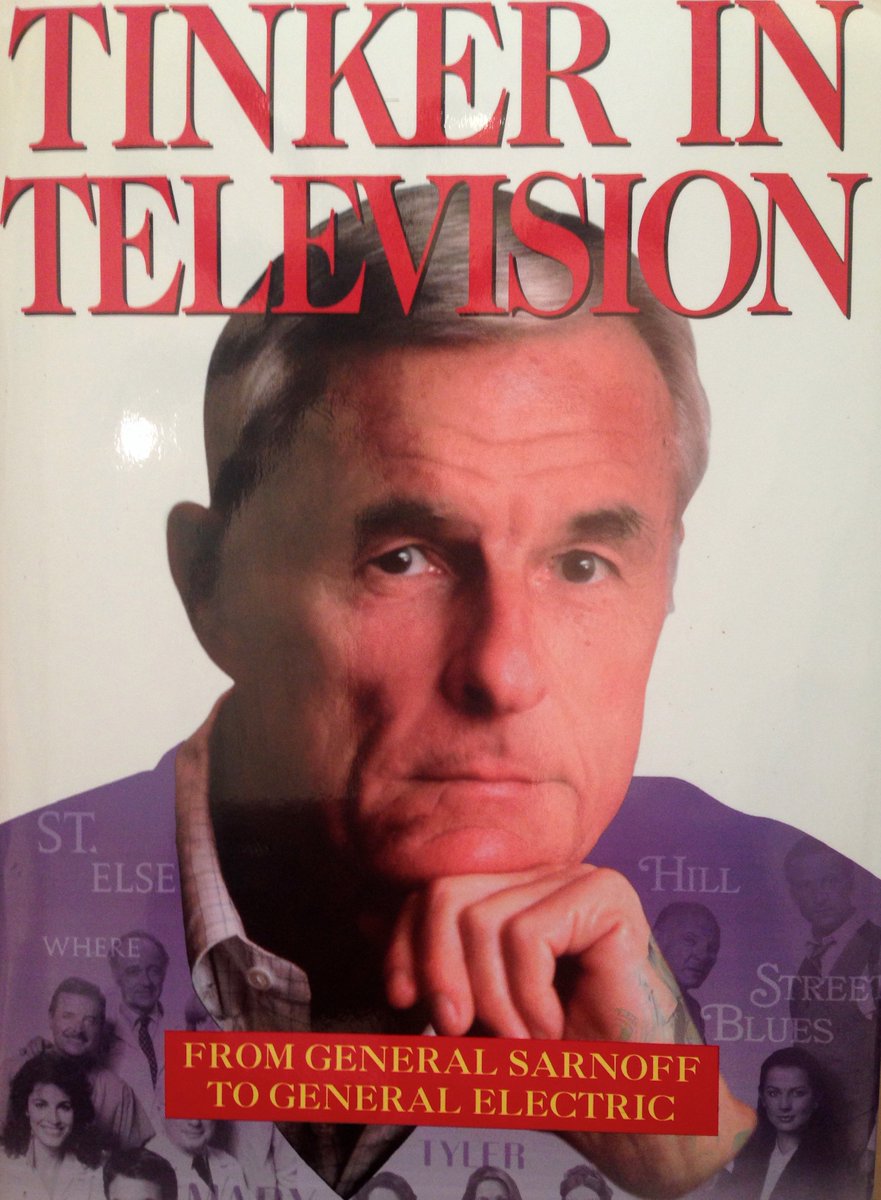 BatiaZareh's tweet photo. Closing 2016 w/words of broadcast wisdom by #GrantTinker. Amazed @nbc considered-but rejected-#Hanson's NYC cable op w/@ATT in mid-40s. Doh! https://t.co/aV9CMX7vAx