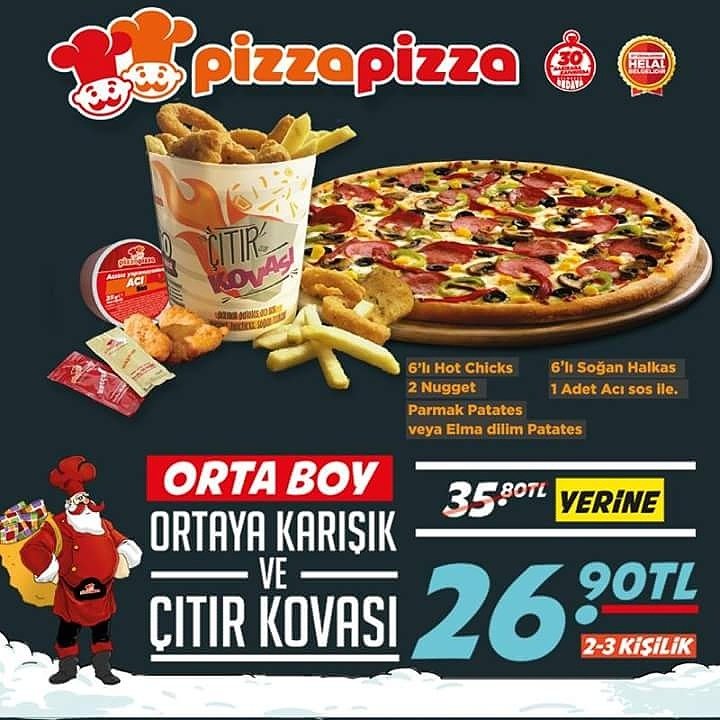 PİZZA PİZZA LEZZETLERİ HER YERDE
Bandırma Liman Avm'de #bandirma #pizza #pizzapizza #yilbasikutlamalari #yeniyil