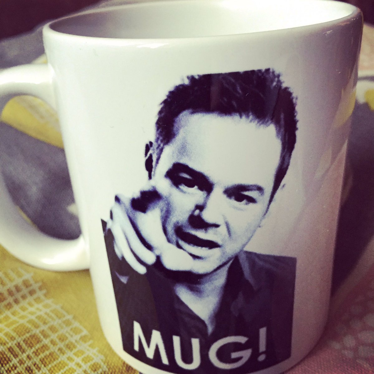 coxeylou's tweet photo. @MrDDyer best Christmas gift ever, have a great 2017 #Christmas #mug #dannydyer https://t.co/sWP4rQ5xID