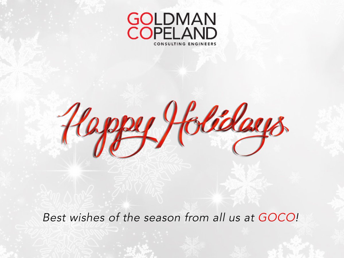 Goldman Copeland Associates tweet media