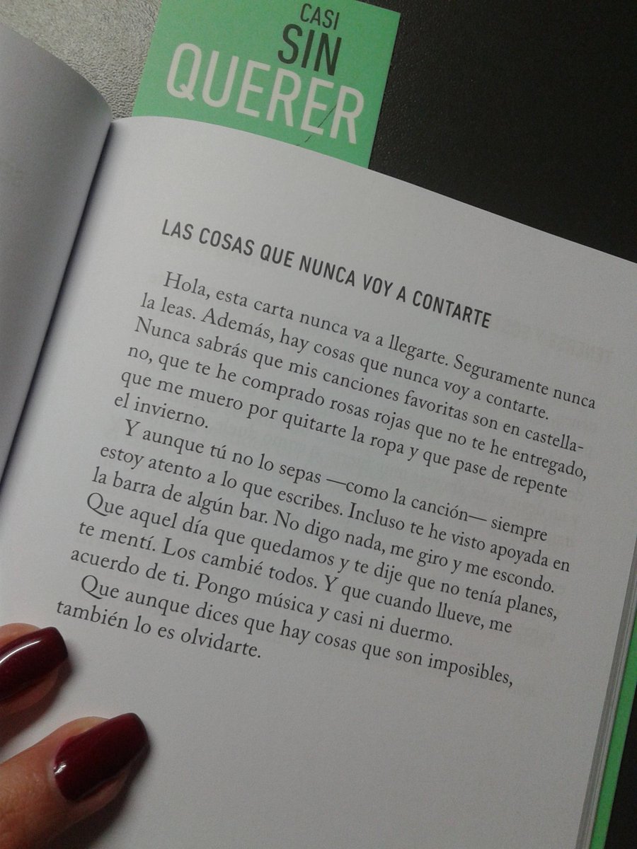 luucyfernandez's tweet photo. Que aunque dices que hay cosas que son imposibles, también lo es olvidarte. https://t.co/XgEERuSDiS