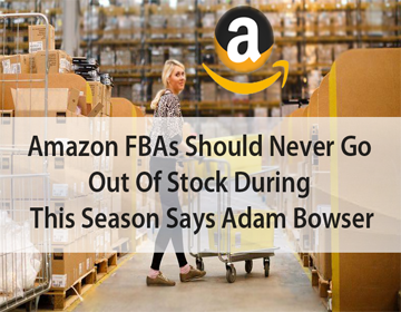 chrisbowser007's tweet photo. Amazon FBA should never go out of stock during this season says Adam Bowser
Read More....goo.gl/SQqqbV
#Adambowser #amazonworkshop https://t.co/0oiPfdc9tc