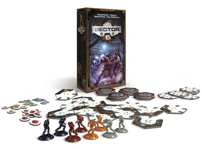 BoardGameKingI's tweet photo. Test yourself in the race for survival in "SECTOR 6" by @DracoIdeasEN !

https://t.co/ioIFg2DZvT https://t.co/ZS5M1iAyMo