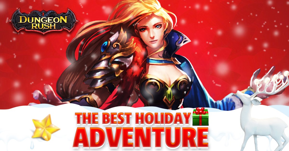 Dungeon_Rush's tweet photo. dears, happy holidays!!! https://t.co/IPXbzEaKr6