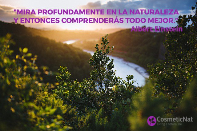 CosmeticNat's tweet photo. Todo empieza en la #naturaleza. Para vivir mejor debemos volver a observarla y obtendremos respuestas. #CitasDeMartes #livinganaturallife https://t.co/jSF1zGrjfS