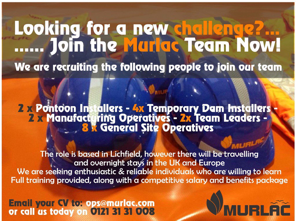 We are recruiting! #dredging #environmentjobs