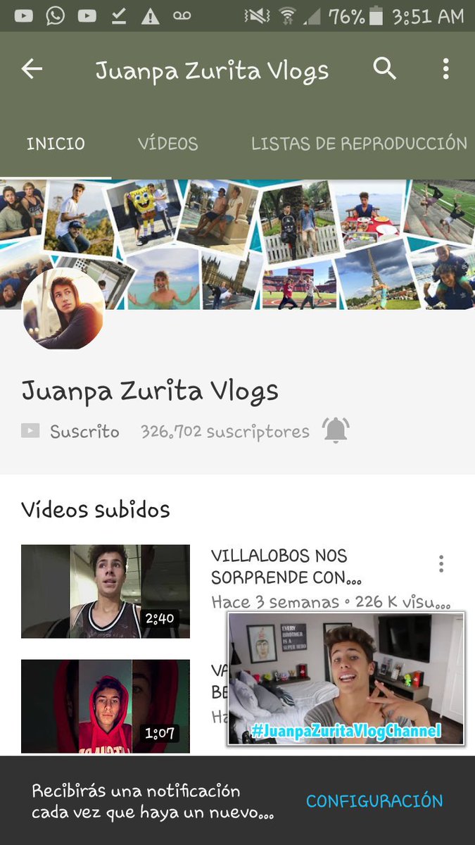 ceEsaAr_5's tweet photo. @ElJuanpaZurita #JanpaZuritaVlogChannel https://t.co/g7x9Cwkhoj