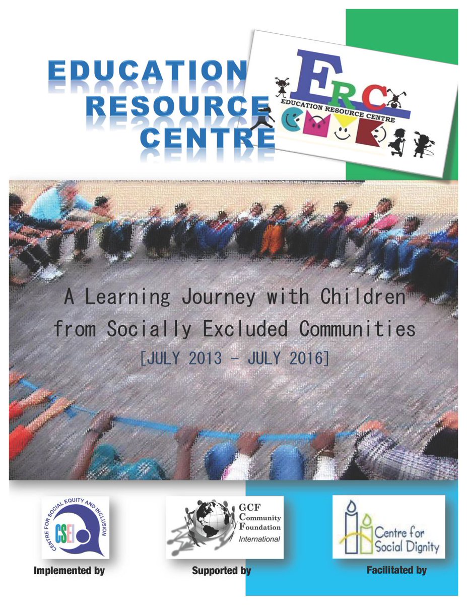 Education Resource Centre- A Learning Journey with Children from Socially Excluded Groups csei.org.in/education-reso…