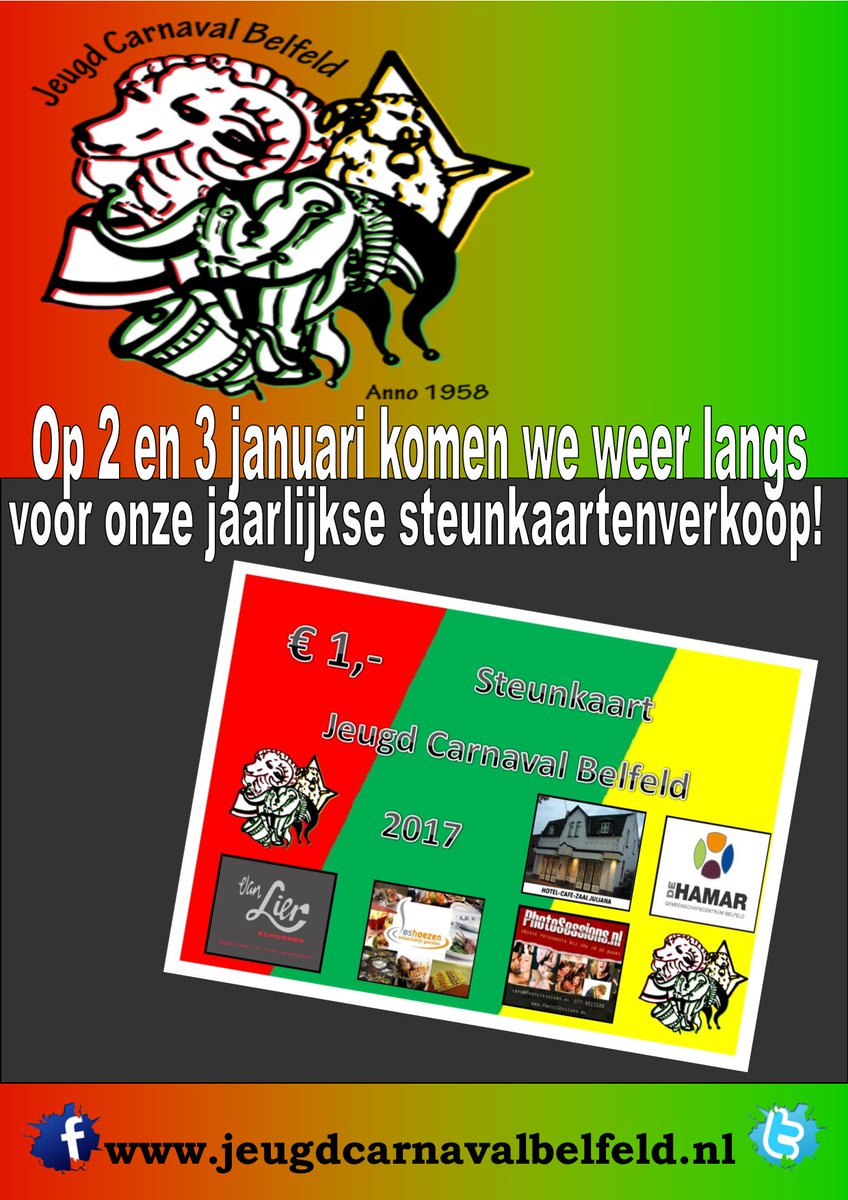 Volgende waek kômme weej wir langs!