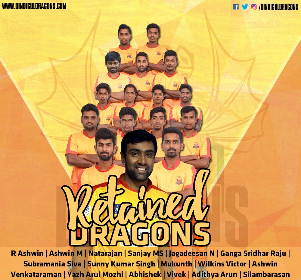 Dindigul Dragons tweet media